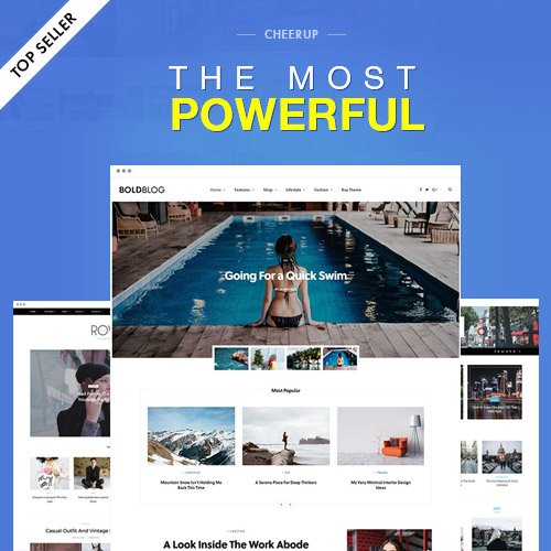 CheerUp | Blog Magazine WordPress Theme