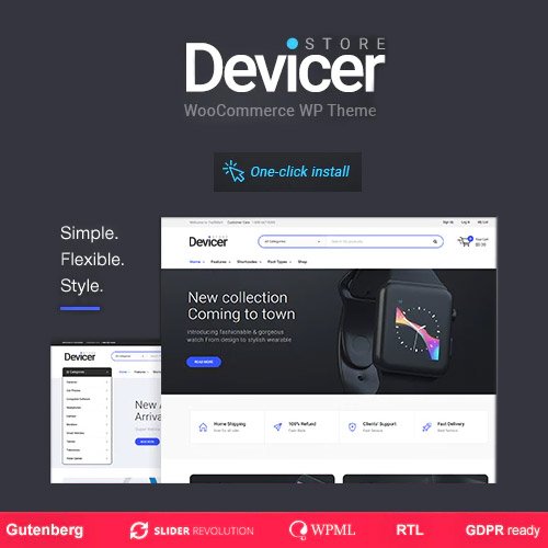 Devicer | Electronics, Mobile & Tech Store Theme
