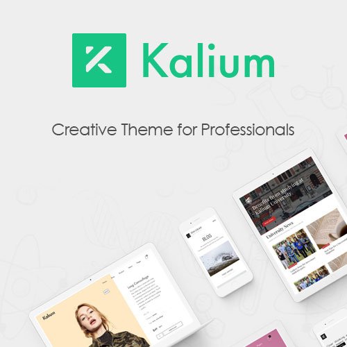 Kalium | Creative Theme for Professionals