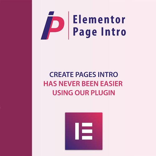 Page Intro for Elementor WordPress Plugin