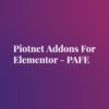 Piotnet Addons For Elementor Pro | PAFE