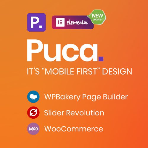 Puca | Optimized Mobile WooCommerce Theme