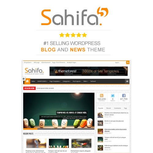 Sahifa | News Magazine Blog Theme