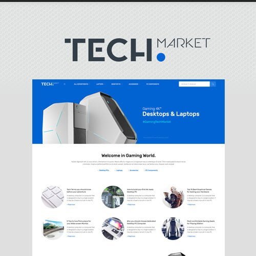 Techmarket | Multi-demo Store WooCommerce Theme