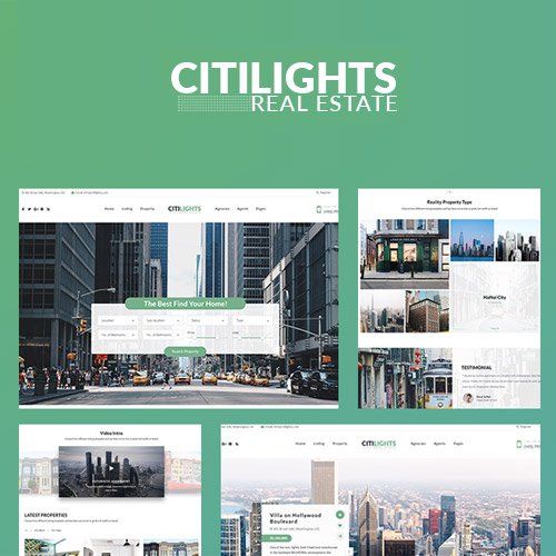 CitiLights | Real Estate WordPress Theme