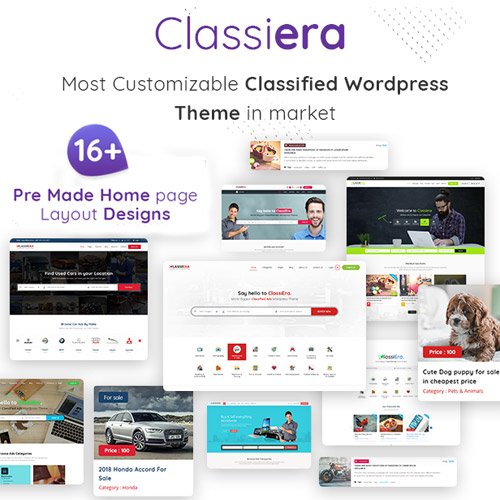 Classiera | Classified Ads WordPress Theme