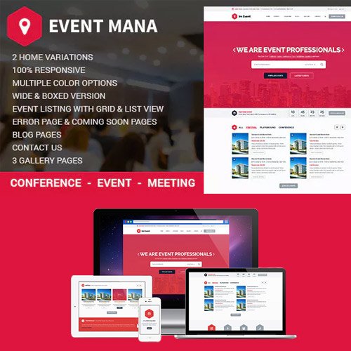 Event Mana | Event Management Theme