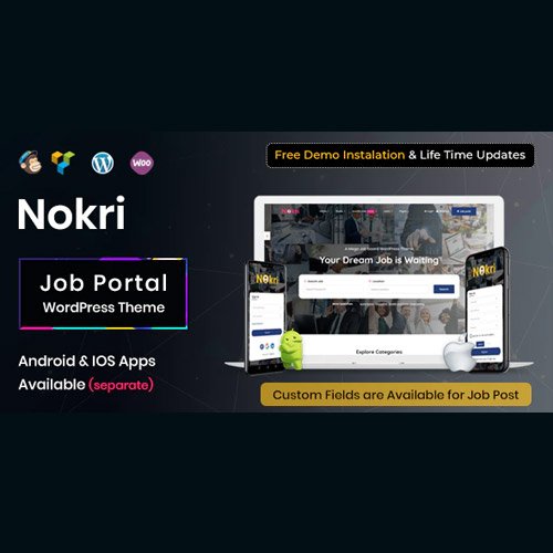 Nokri | Job Board WordPress Theme