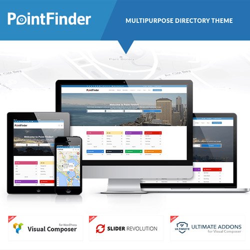 Point Finder Directory WordPress Theme