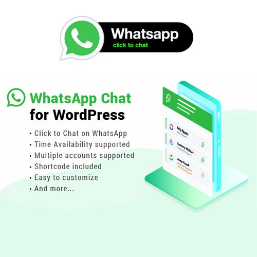 WhatsApp Chat WordPress | Stay Live all time