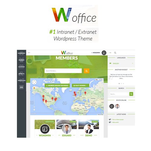 Woffice | Intranet-Extranet Community Theme
