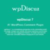 wpDiscuz | #1 WordPress Comment Plugin