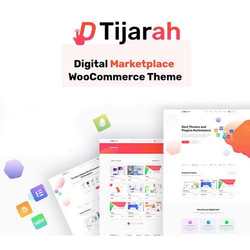 Tijarah | Digital Marketplace WooCommerce Theme