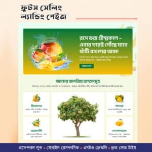 Mango Sell Landing Page Template