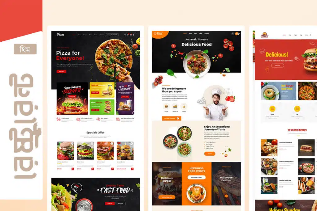 Fastfood & Restaurants Theme